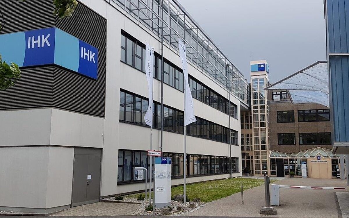 Das Gebäude der IHK in Würzburg Das Gebäude der IHK in Würzburg