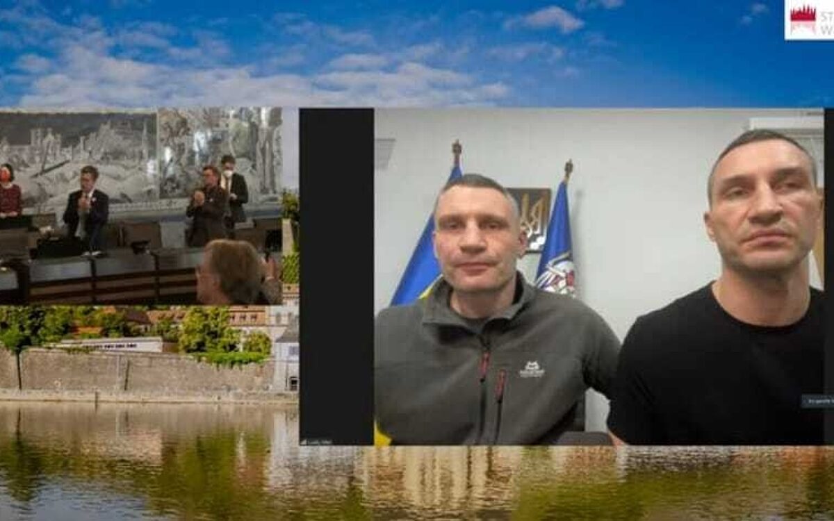 Klitschko brueder im wuerzburger stadtrat Klitschko brueder im wuerzburger stadtrat