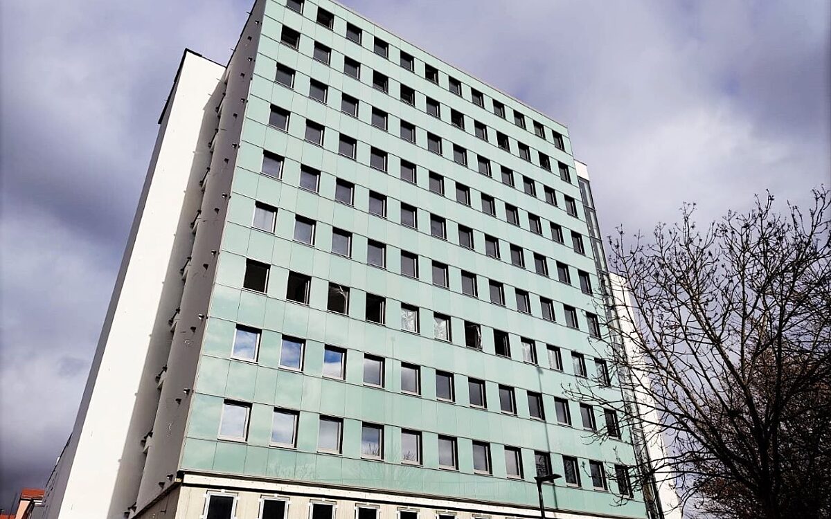 Das neue livinit Studentenapartment Hochhaus Das neue livinit Studentenapartment Hochhaus