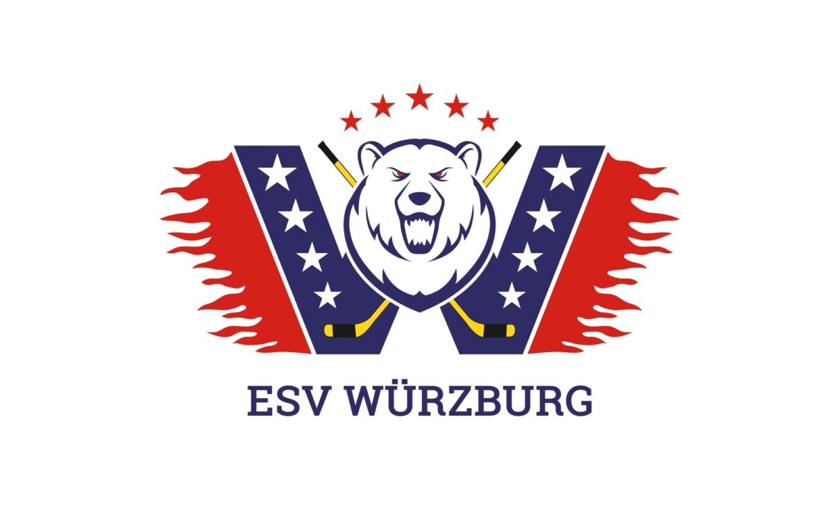 Das Logo der Eishockey-Mannschaft des ESV Würzburg Das Logo der Eishockey-Mannschaft des ESV Würzburg
