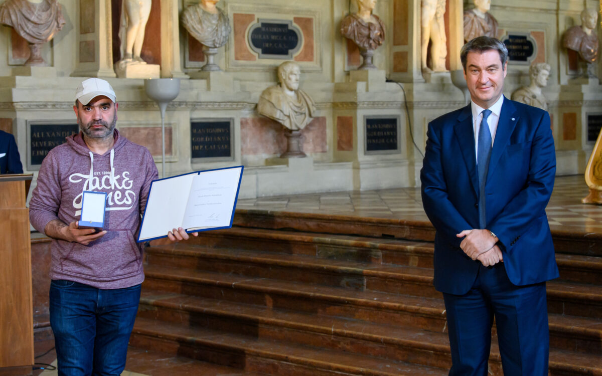Markus soeder verleiht bayerischen verdienstorden Markus soeder verleiht bayerischen verdienstorden