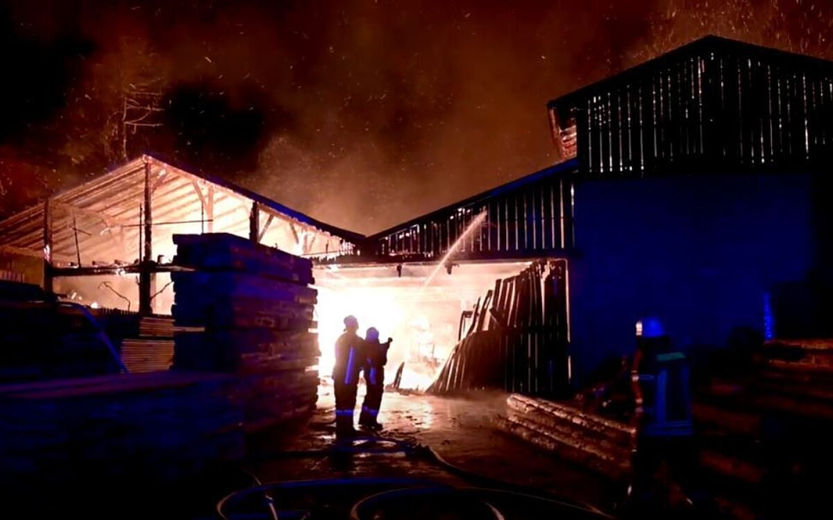 Brand Massenbuch Sägewerk Brand Massenbuch Sägewerk