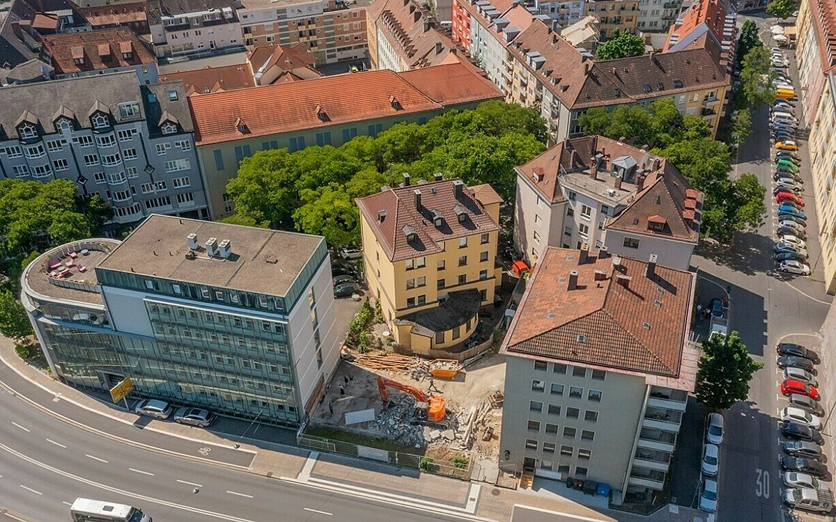 Der Neubau des Brunowerk am Haugerring Neutorstraße Der Neubau des Brunowerk am Haugerring Neutorstraße