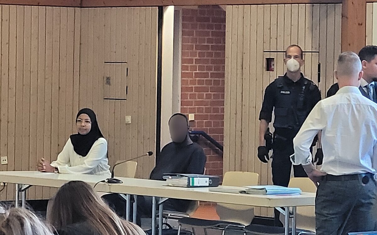 Der Messerstecher vom Barbarossaplatz am 7. Prozesstag Der Messerstecher vom Barbarossaplatz am 7. Prozesstag