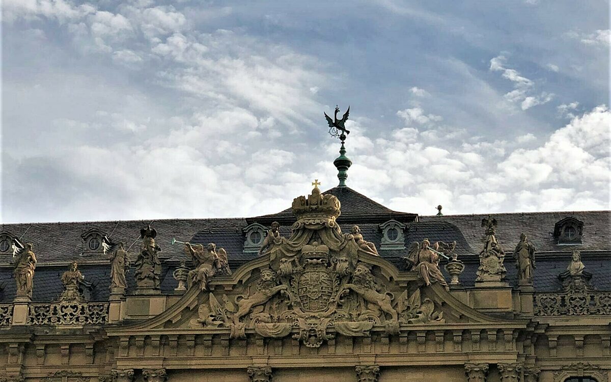 Das neue Wappen der Residenz Würzburg Das neue Wappen der Residenz Würzburg