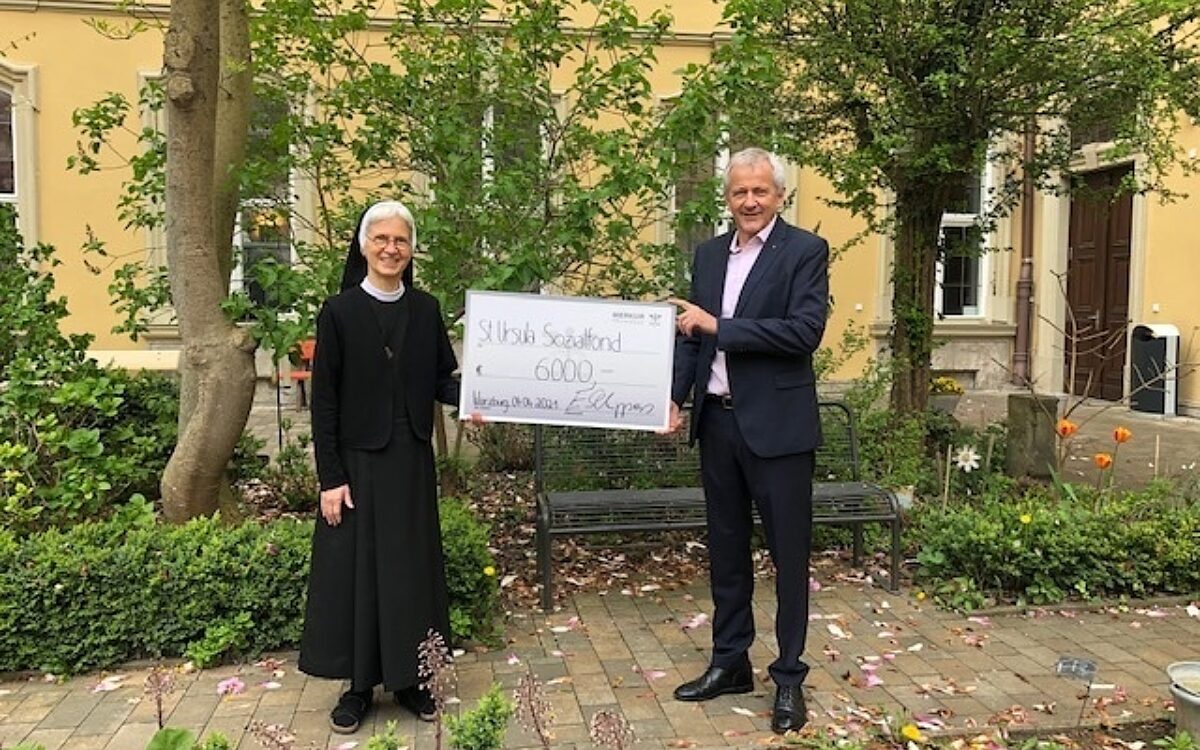 Rotary spende an st ursula schule Rotary spende an st ursula schule