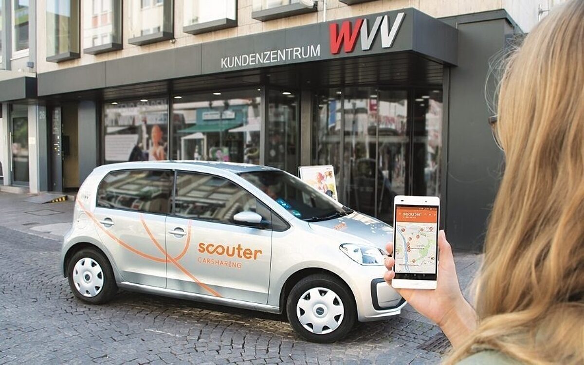 Scouter carsharing nutzung karte app Scouter carsharing nutzung karte app