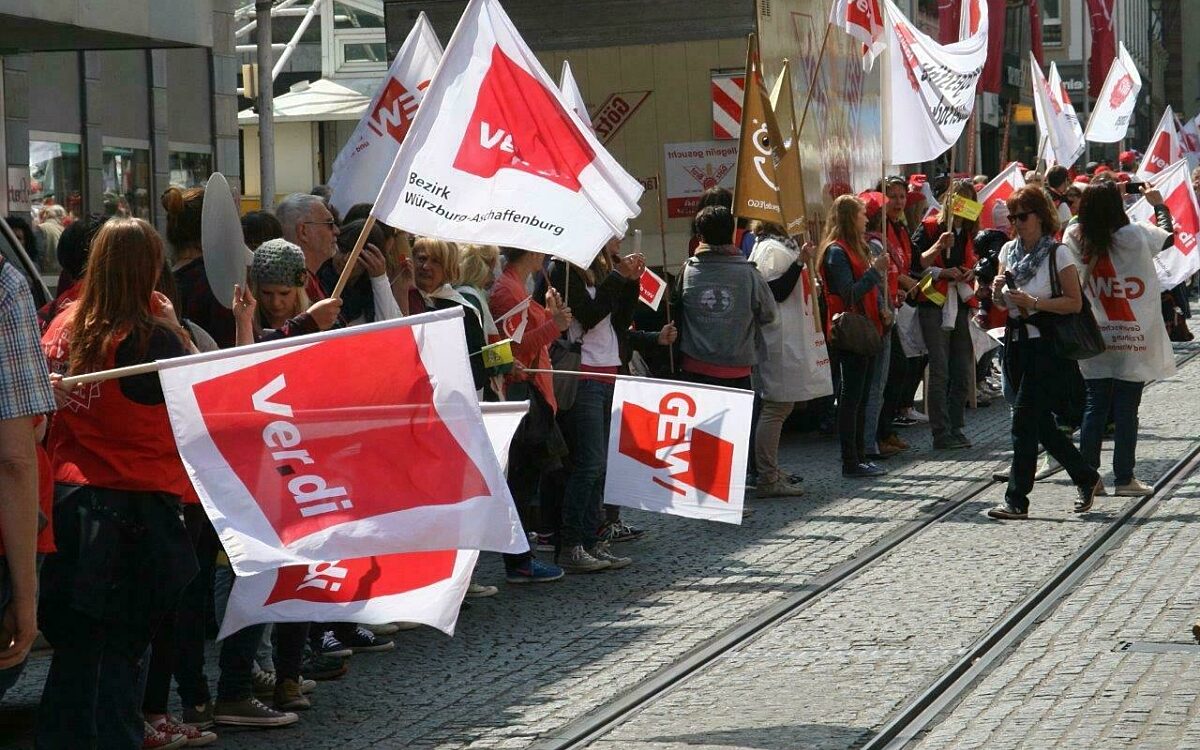 Die Gewerkschaft verdi hat zu Protestaktionen aufgerufen Die Gewerkschaft verdi hat zu Protestaktionen aufgerufen