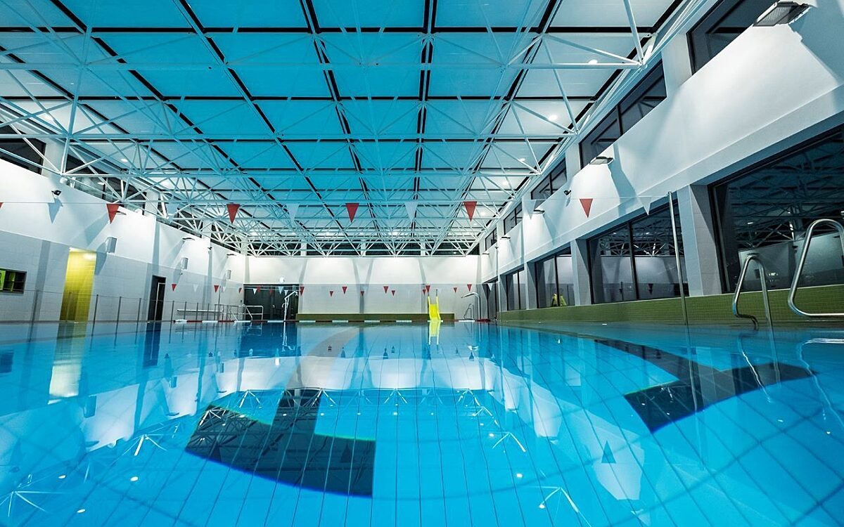 Das Hallenbad in Vokach Das Hallenbad in Vokach